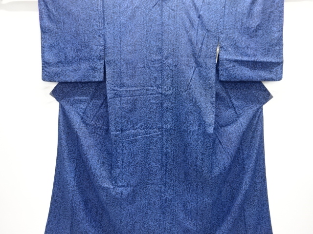 JAPANESE KIMONO / ANTIQUE KIMONO / TAISHO ROMAN STYLE / ABSTRACT FLORAL PLANTS